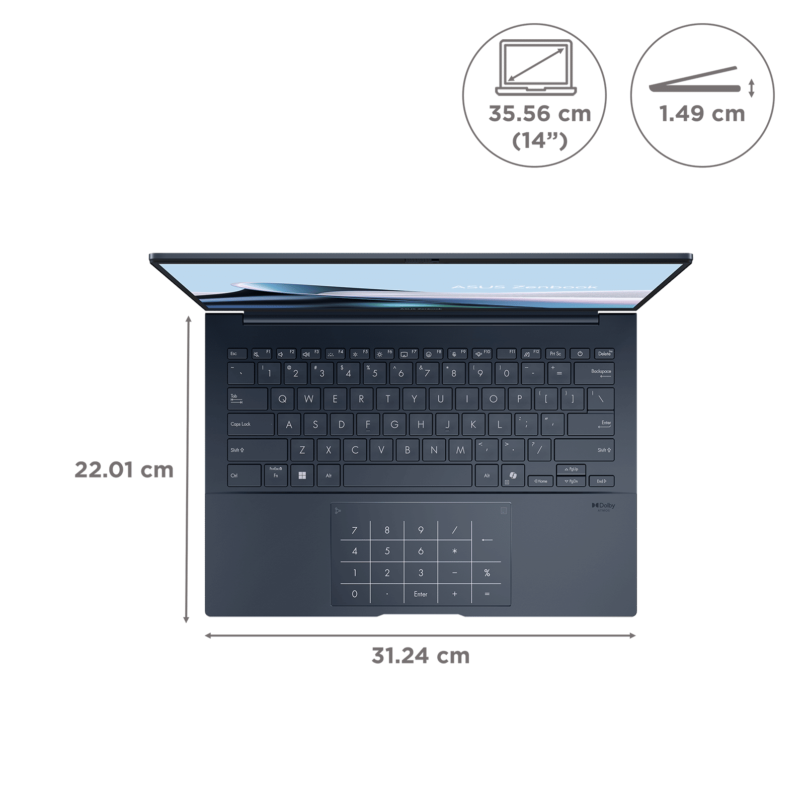 Buy ASUS Zenbook 1 Intel Core Ultra 7 255H Touchscreen Notebook